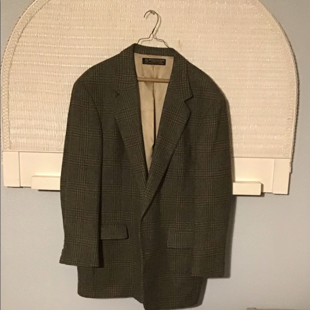 Brooks Brothers Houndstooth Wool Blazer - Picture 2 of 7